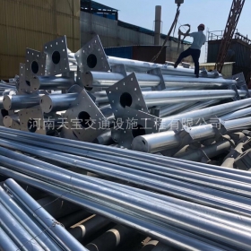 伊犁哈萨克自治州交通标志杆厂家_标志杆加工_道路标杆生产厂家_价格